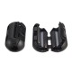 Black Cable Wire Snap Clamp Clip RFI EMI EMC Noise Filters Ferrite Core Case 3.5-13mm Black Cable Wire Snap Clamp Clip RFI EMI EMC Noise Filters Ferrite Core Case 3.5-13mm