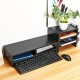 Black Computer Monitor Laptop Riser Desk Table Stand Shelf Desktop Monitor