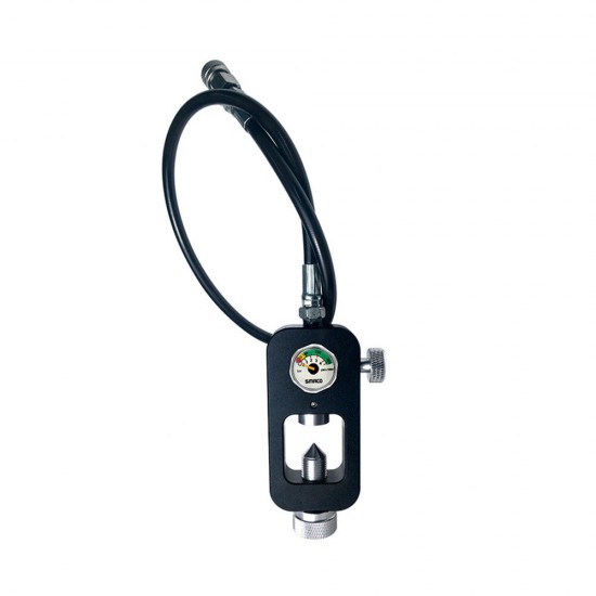 Black S-02 Scuba Adaptor Diving Oxygen Cylinder Inflatable Accessories Black S-02 Scuba Adaptor Diving Oxygen Cylinder Inflatable Accessories