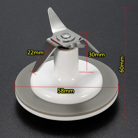 Blender Blade Cutter Assembly with Rubber Gasket Replacement for Hamilton Beach Blender