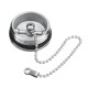Boat Deck Fill Oil Filler Replacement Cap with Chain Stainless Steel Fuel Water Gas Boat Deck Fill Oil Filler Replacement Cap with Chain Stainless Steel Fuel Water Gas