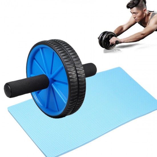 Body Fitness Dual Wheel Abdominal Training roller Home Gym Arm Waist Exerciser Gym Exercise Tools