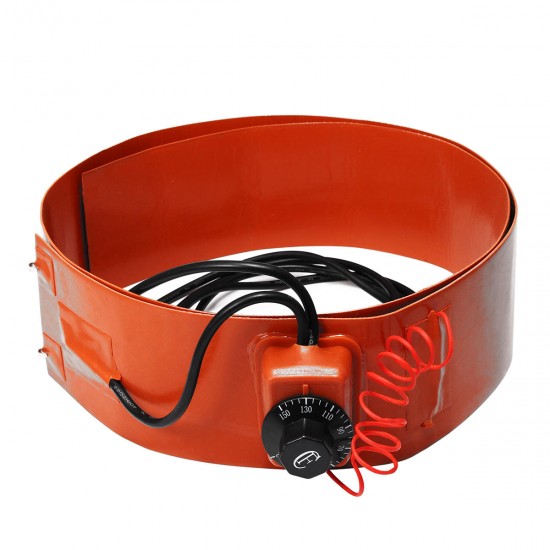 Silicone Drum Heater 700w 120 VAC Thermostat Controlled for WVO/ Bio Replacement Accessories