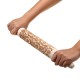 Christmas 3D Flower Wood Rolling Pin Embossing Baking Cookie Biscuit Fondant DIY Baking Tools Christmas 3D Flower Wood Rolling Pin Embossing Baking Cookie Biscuit Fondant DIY Baking Tools