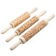 Christmas 3D Flower Wood Rolling Pin Embossing Baking Cookie Biscuit Fondant DIY Baking Tools Christmas 3D Flower Wood Rolling Pin Embossing Baking Cookie Biscuit Fondant DIY Baking Tools