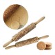 Christmas 3D Flower Wood Rolling Pin Embossing Baking Cookie Biscuit Fondant DIY Baking Tools Christmas 3D Flower Wood Rolling Pin Embossing Baking Cookie Biscuit Fondant DIY Baking Tools