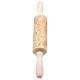 Christmas 3D Flower Wood Rolling Pin Embossing Baking Cookie Biscuit Fondant DIY Baking Tools Christmas 3D Flower Wood Rolling Pin Embossing Baking Cookie Biscuit Fondant DIY Baking Tools