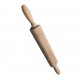 Christmas Wooden Engraved Embossing Rolling Pin Musical Notes Pattern for Baking Pastry Cookies