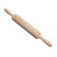 Christmas Wooden Rolling Pin Deer Pattern Engraved Embossing Rollers for Pastry Cookies Baking