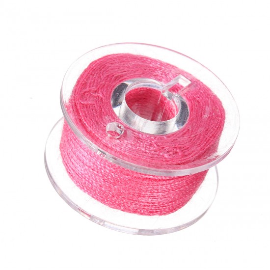 Clear Plastic Bobbins With 20pcs Sewing Machine Spools Yarn Thread Storage Box Clear Plastic Bobbins With 20pcs Sewing Machine Spools Yarn Thread Storage Box