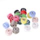 Clear Plastic Bobbins With 20pcs Sewing Machine Spools Yarn Thread Storage Box