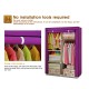 Clothes Closet Portable Wardrobe Closet Storage Organizer Clothes Hanging Rack With Shelf Clothes Closet Portable Wardrobe Closet Storage Organizer Clothes Hanging Rack With Shelf