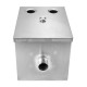 Commercial Stainless Steel Grease Trap Interceptor Set for Restaurant Wastewater Commercial Stainless Steel Grease Trap Interceptor Set for Restaurant Wastewater