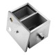 Commercial Stainless Steel Grease Trap Interceptor Set for Restaurant Wastewater Commercial Stainless Steel Grease Trap Interceptor Set for Restaurant Wastewater