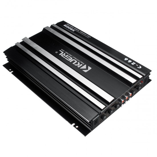 DC 12V 5800W 4 Channel Bass Power Amplifier Nondestructive Support 4 Speakers