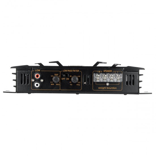 DC 12V 5800W 4 Channel Bass Power Amplifier Nondestructive Support 4 Speakers DC 12V 5800W 4 Channel Bass Power Amplifier Nondestructive Support 4 Speakers