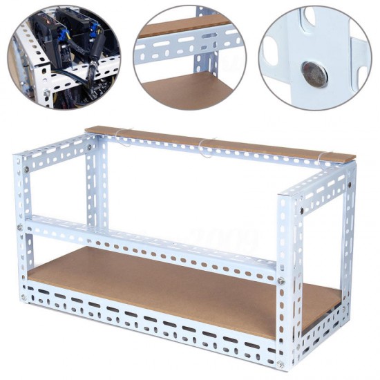 DIY Aluminum Frame Mining Rig Frame For 6 GPU Mining Crypto-currency Mining Rigs DIY Aluminum Frame Mining Rig Frame For 6 GPU Mining Crypto-currency Mining Rigs