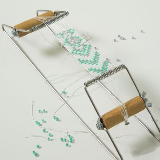 DIY Beads Loom Art Craft Belt Headband Key Chain Weaving Making Machine Beading Tool DIY Beads Loom Art Craft Belt Headband Key Chain Weaving Making Machine Beading Tool