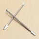 DIY Hand Leather Tool Stainless Steel Dual Head Glue Stick Leather Craft Tool