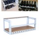 DIY Miner Mining Frame Case Mining Rig Frame Case for 12 GPU 140cm*35cm*35cm