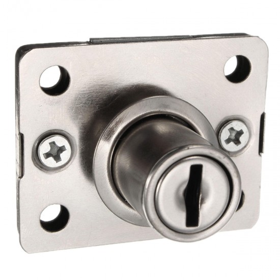 Desk Drawer Dead Bolt Lock For Drawers Box Cabinet Cupboards Panel with Two Keys Desk Drawer Dead Bolt Lock For Drawers Box Cabinet Cupboards Panel with Two Keys