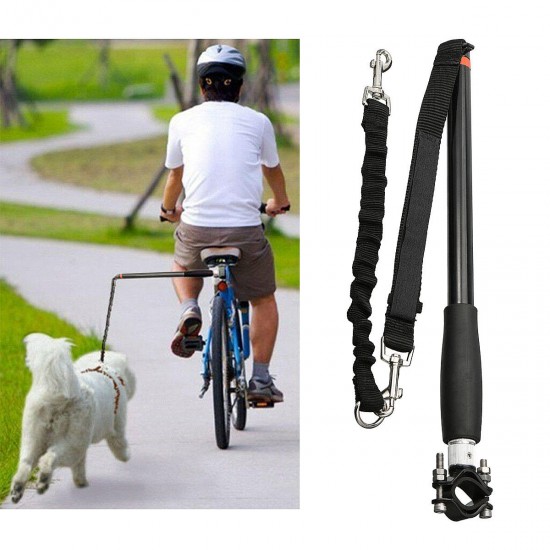 Dog Bicycle Leash Hands Free Lead Pet Walker Run Train Ride Bike Distance Keeper Traction Rope Dog Bicycle Leash Hands Free Lead Pet Walker Run Train Ride Bike Distance Keeper Traction Rope