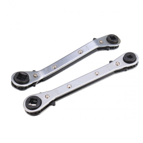 Double Box Ratchet Wrench Refrigeration Tool Air Conditioning 3/16 1/4 5/16 DE Double Box Ratchet Wrench Refrigeration Tool Air Conditioning 3/16 1/4 5/16 DE