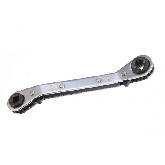 Double Box Ratchet Wrench Refrigeration Tool Air Conditioning 3/16 1/4 5/16 DE Double Box Ratchet Wrench Refrigeration Tool Air Conditioning 3/16 1/4 5/16 DE