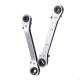 Double Box Ratchet Wrench Refrigeration Tool Air Conditioning 3/16 1/4 5/16 DE Double Box Ratchet Wrench Refrigeration Tool Air Conditioning 3/16 1/4 5/16 DE
