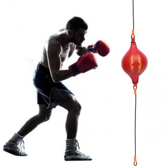 Double End Speed Ball Boxing Punching Bag Speedball Swivel Gym Fitness Training Double End Speed Ball Boxing Punching Bag Speedball Swivel Gym Fitness Training