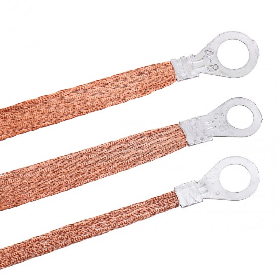 Durable Pure Copper Braided Wire Span Cable Bridge Connection Wire Ground Lead Durable Pure Copper Braided Wire Span Cable Bridge Connection Wire Ground Lead