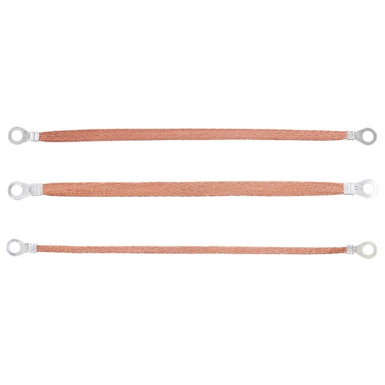 Durable Pure Copper Braided Wire Span Cable Bridge Connection Wire Ground Lead
