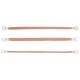 Durable Pure Copper Braided Wire Span Cable Bridge Connection Wire Ground Lead Durable Pure Copper Braided Wire Span Cable Bridge Connection Wire Ground Lead