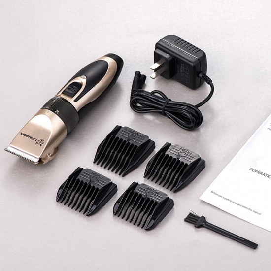 Electric Pet Dog Hair Clipper Grooming Trimmer Kits Cordless Low Noise Quiet