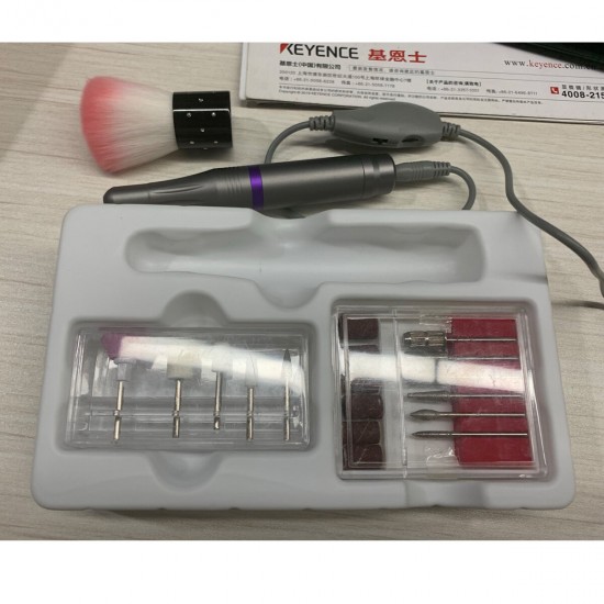 Elfeland Portable Electric Nail Drill Professional Nail Polisher Kit