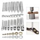 Punch Die Tool Set 20 Sets Leather Craft Tool Clothing Grommet Banner Punch Die Tool Set 20 Sets Leather Craft Tool Clothing Grommet Banner