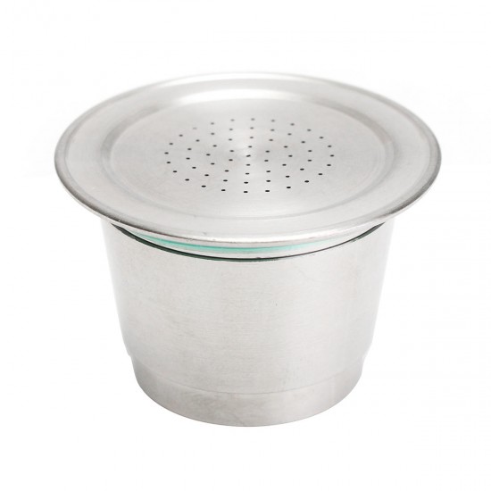 Fine Grind Coffee Capsule Cup Stainless Steel Reusable Refillable For Nespresso Fine Grind Coffee Capsule Cup Stainless Steel Reusable Refillable For Nespresso