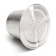 Fine Grind Coffee Capsule Cup Stainless Steel Reusable Refillable For Nespresso Fine Grind Coffee Capsule Cup Stainless Steel Reusable Refillable For Nespresso