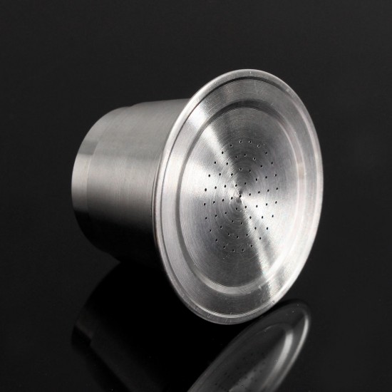 Fine Grind Coffee Capsule Cup Stainless Steel Reusable Refillable For Nespresso Fine Grind Coffee Capsule Cup Stainless Steel Reusable Refillable For Nespresso