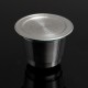 Fine Grind Coffee Capsule Cup Stainless Steel Reusable Refillable For Nespresso Fine Grind Coffee Capsule Cup Stainless Steel Reusable Refillable For Nespresso