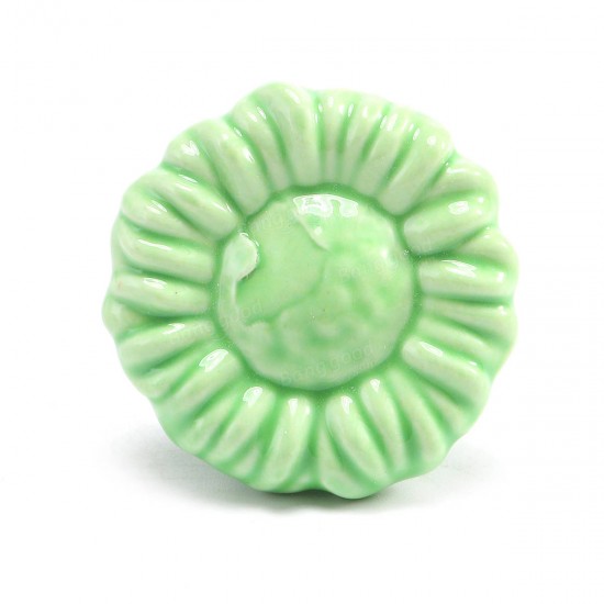 Flower Ceramic Furniture Knobs Drawer Cabinet Cupboard Pulls Handle for Kids Bedroom Flower Ceramic Furniture Knobs Drawer Cabinet Cupboard Pulls Handle for Kids Bedroom