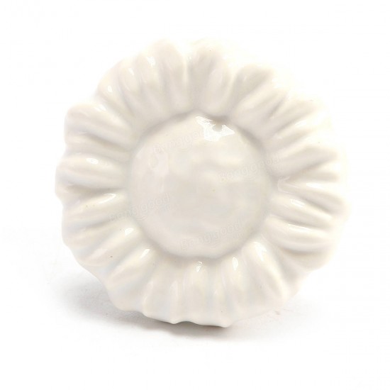 Flower Ceramic Furniture Knobs Drawer Cabinet Cupboard Pulls Handle for Kids Bedroom Flower Ceramic Furniture Knobs Drawer Cabinet Cupboard Pulls Handle for Kids Bedroom