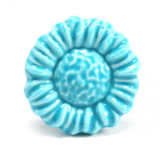 Flower Ceramic Furniture Knobs Drawer Cabinet Cupboard Pulls Handle for Kids Bedroom Flower Ceramic Furniture Knobs Drawer Cabinet Cupboard Pulls Handle for Kids Bedroom