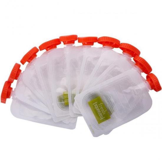 Fresh Squeezer Station Baby Weaning Food Puree Reusable Pouches Maker Fresh Squeezer Station Baby Weaning Food Puree Reusable Pouches Maker