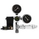 G5/8 W21.8 220V Aquarium CO2 Regulator Bubble Counter Magnetic Solenoid Decompression Valve G5/8 W21.8 220V Aquarium CO2 Regulator Bubble Counter Magnetic Solenoid Decompression Valve