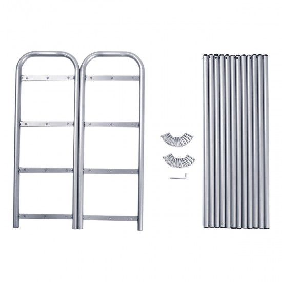 Silver Grey 4 Layers Extendable Shoe Organiser Racks Heavy Duty Shoe Stand Storage Silver Grey 4 Layers Extendable Shoe Organiser Racks Heavy Duty Shoe Stand Storage
