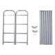 Silver Grey 4 Layers Extendable Shoe Organiser Racks Heavy Duty Shoe Stand Storage Silver Grey 4 Layers Extendable Shoe Organiser Racks Heavy Duty Shoe Stand Storage