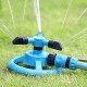 Garden Lawn Sprinkler 3 Arms 360° Rotating Adjustable End Nozzle Watering System
