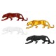 Geometric Leopard Art Sculpture Statue Figure Ornament Resin Panther Home Office Decorations Geometric Leopard Art Sculpture Statue Figure Ornament Resin Panther Home Office Decorations