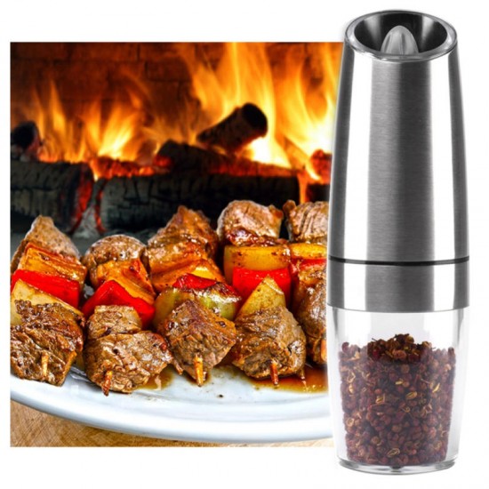 Gravity Pepper Grinder Mills Pepper Mill Grinder Seasoning Grinding Kitchen Tool Gravity Pepper Grinder Mills Pepper Mill Grinder Seasoning Grinding Kitchen Tool
